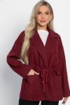 Пальто-пиджак (бордо) Б15083-7М