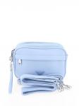 TB225-03 Сумка женская, иск.кожа/текстиль, голубой