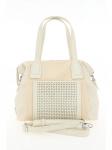 TG395-03 Сумка женская, иск.кожа/текстиль, молочный