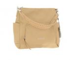 TG411-01 Сумка женская, иск.кожа/текстиль, бежевый