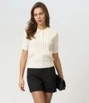 Джемпер-поло (вязаный трикотаж)