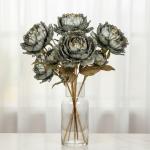 Букет Пионов 5шт FLOWERS GLAMOUR 60см зеленые