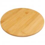 Доска разделочная 26*0,9см бамбук, круглая (уп.30) (851-180)