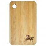 Доска разделочная 35х22х0,8см Мустанг, береза (уп.30) (18.234)