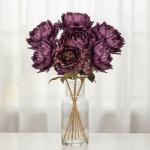 Букет Пионов 7шт FLOWERS GLAMOUR 60см лиловые