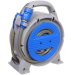 Катушка со шлангом и адаптерами Grower1/210м серо-синяя AM5045
