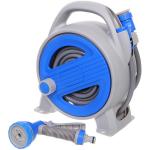 Катушка со шлангом и адаптерами Grower1/210м серо-синяя AM5045