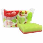 Губка для посуды Perfera Волна 5шт (цена за 5шт) (уп.16) (ПФ-06)