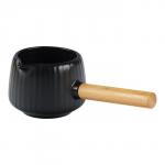 Набор для чайной церемонии ДЖЕКИЧАЙ «Тикуго», 7 предметов, на 3 персоны, чашка 60 мл, чайник 200 мл, фарфор, чёрный