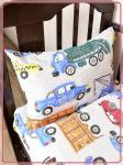 Детское постельное белье бязь Машинки 2521 вид 1