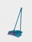 Набор для уборки Доляна: щётка для пола 23?78 см, совок 25?26?71 см, ручки металлические, МИКС
