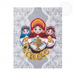 Набор полотенец из рогожки "Марфа"