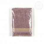 Полотенце махровое "Гармония" (коричневый)