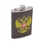 Подарочный набор «Россия»: фляжка 270 мл, 4 стопки, воронка