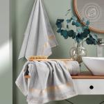 Полотенце махровое "Гармония" (серый)