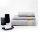 Полотенце махровое "Гармония" (серый)