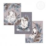 Набор полотенец из рогожки "Поэма"