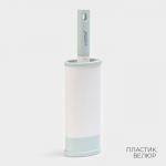 Щётка для одежды и мебели LaDо?m, для удаления шерсти и волос, 30?5.5?2 см, чехол 20?8.5?4.5 см