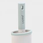 Щётка для одежды и мебели LaDо?m, для удаления шерсти и волос, 30?5.5?2 см, чехол 20?8.5?4.5 см