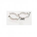 Подставка для светильника ULI-P и лампы LED?T8, присоска, длина 150?мм, набор 2?шт., белая