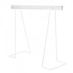 Подставка для светильника Uniel ULI-P, 500?105?205 мм, металлическая, белая