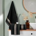 Полотенце махровое "Гармония" (черный)