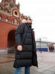 Пуховик мужской удлиненный Russia