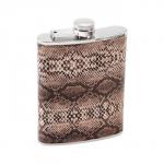 Подарочный набор «Питон»: фляжка 240 мл, 4 рюмки, воронка