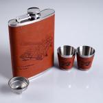 Подарочный набор «Танк» : фляжка 240 мл, 2 стопки, воронка