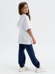 Детская футболка "Оверсайз" белая 2241 (1)