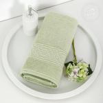 Полотенце махровое "Ажур" (ментоловый)