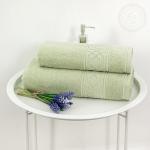 Полотенце махровое "Ажур" (ментоловый)
