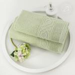 Полотенце махровое "Ажур" (ментоловый)