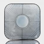 Набор посуды «Мави», 6 предметов: 2 миски 350 мл, 2 стакана 250 мл, салатник 800 мл, тарелка d=20.8 см, стекло, серый