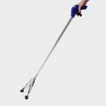 Захват для мусора алюминиевый, 99?12.5 см, ПВХ держатели