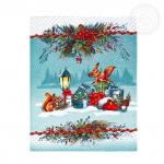 Набор полотенец из рогожки "Огонёк"