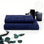 Полотенце махровое "Модерн" (синий)