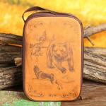 Подарочный набор «Медведь и собаки»: термос 500 мл, кружка 2 шт. ? 170 мл