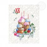 Набор полотенец из рогожки "Пасхальные традиции"