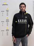 Толстовка мужская с зип-воротником Kazan