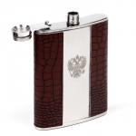 Подарочный набор «Рептилия»: фляжка 240 мл, 2 ножика, 2 стопки