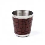 Подарочный набор «Рептилия»: фляжка 240 мл, 2 ножика, 2 стопки