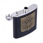 Подарочный набор «Герб России»: фляжка 210 мл, 2 стопки, воронка