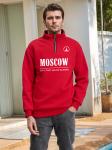 Толстовка мужская с зип-воротником Moscow