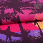 Вафельное полотенце Южная ночь