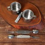 Подарочный набор посуды для похода «Полевая кухня», 7 предметов