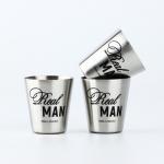 Подарочный набор «Лучший мужской набор»: карты, домино, стопки 3 шт.