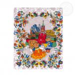 Набор полотенец из рогожки "Московские мишки"