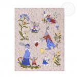 Набор полотенец из рогожки "Морковкино"