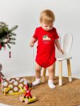 Боди детское «Крошка Я» My 1st Christmas, рост 68-74 см